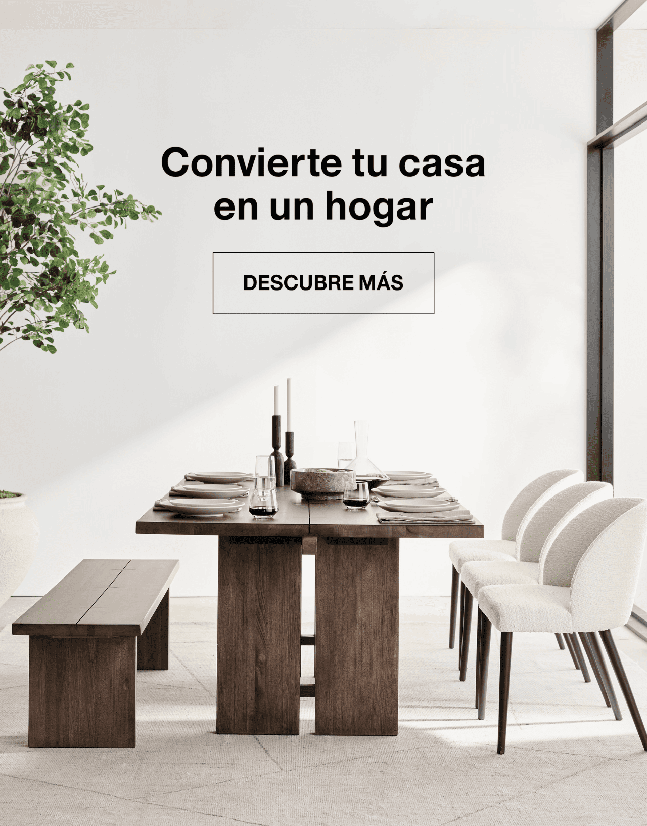 Convierte tu casa en un hogar