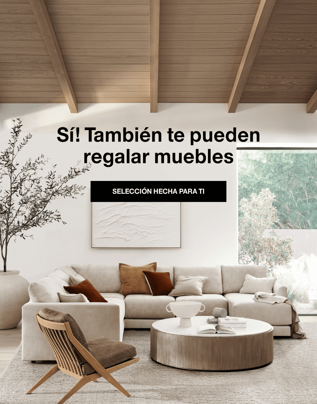 También te pueden regalar muebles